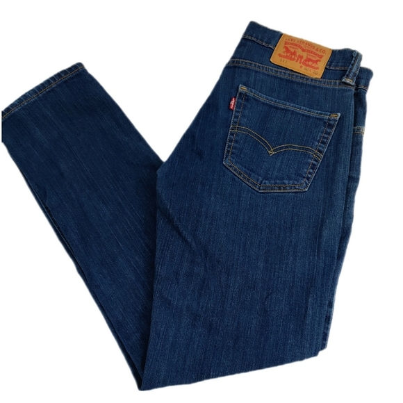 Levi's 511 Men's Slim Fit Regular Stretch Jeans W30 L30 - Picture 1 of 15